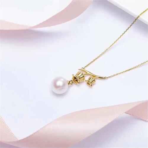 Pure silver Empty set of Necklace Chains For Jewelry Making Diy Supplies Handmade Jewelry Accessories