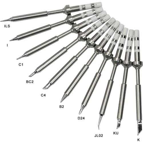 Replacement Soldering Iron Tip for TS100 Digital Soldering Iron TS-B2 BC2 C4 D24 KI KU TS-C1 TS-ILS