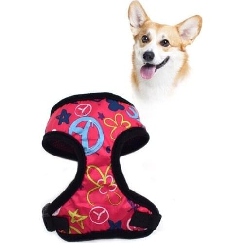 New sunscreen pet dog chest strap traction rope breathable dog chest back in summer