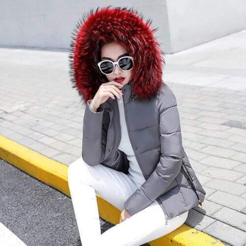 Fake Fur Parkas Women Down Jacket New 2021 Winter Jacket Women Snow Wear Winter Coat Lady Clothing Female Jackets Parkas
