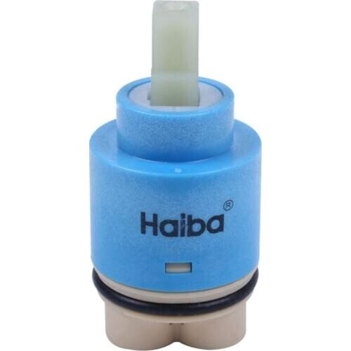 Blue Ivory Plastic 35mm Diameter Water Tap Faucet Cartridge Valve