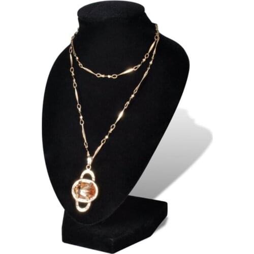 Necklace Easel Jewelry Organizer Displays Stand with Reinforced Bracket