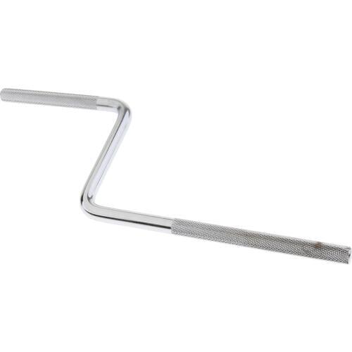 Practical Metal Bend Drum Connecting Rod for Cowbell Woodblock Cymbal Hardware