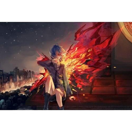 Tokyo Ghoul Touka Anime Art Film Print Silk Poster Home Wall Decor 24x36inch
