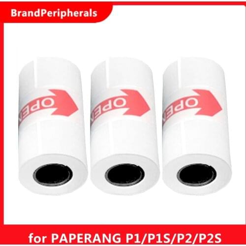 Thermal Printing Paper Self-Adhesive Printable Sticker for Paperang Mini Pocket Printer P1 P2 P2S Long-Lasting 57 x 30 mm