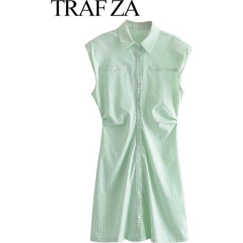 TRAFZA Fashionable Dresses In A Cage