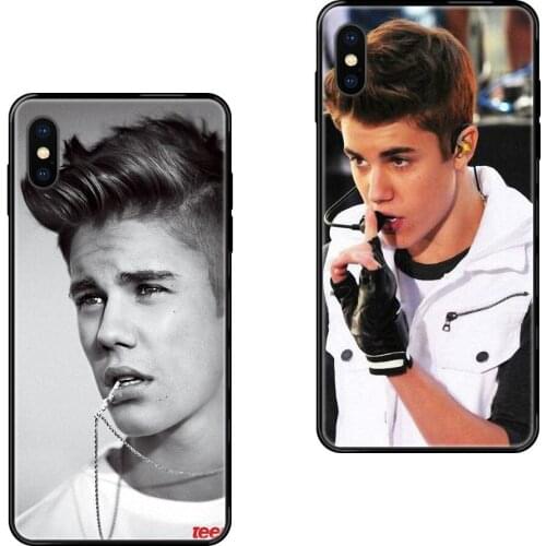 Comfortable Justin Bieber Paper Map For Apple iPhone 11 12 Pro 5 5S SE 5C 6 6S 7 8 X XR XS Plus Max Black Soft TPU Ultra Thin
