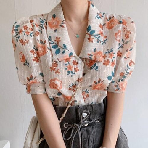 WENYINFLOWER Openwork Blouses