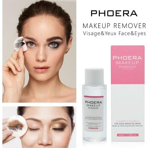 50ML Face Eye Lip Cleansing Water Facial Gentle Non-irritating Makeup Remover Liquid Deep Speed Cleansing Remover Water TSLM2