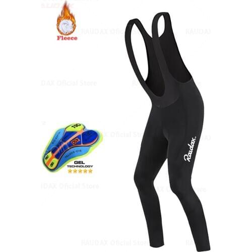 Winter Cycling Pants 2021 Pro Team Rx Black Thermal Fleece Pants Mens Winter Bicycle Riding Shorts Sports Running Pants