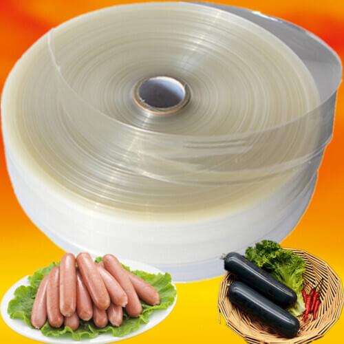 10 Meters Sausage Casings for Pork Ham Sausage Songhua Eggs Casings Sausage Shell 30M Meat Stuffers Sausage Meatball Maker