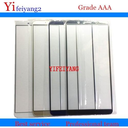 100pcs A quality by DHL EMS Touch Screen LCD Front Outer Glass Lens For Huawei Mate 10 Pro glass panel