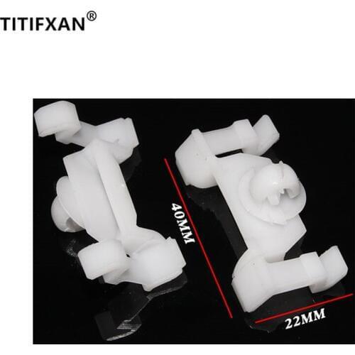 20PCS Auto door sill guard panel clip snap for Mercedes Benz S300 S350 S500 S600 carpet bead trim threshold plastic fastener