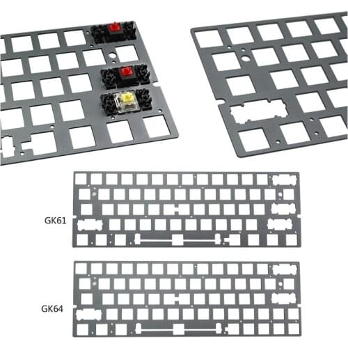Aluminum Plate Positioning Board Plate-mounted Stabilizers For GH60 XD64 DZ60 GK61 GK64 Gk64x GK64xs