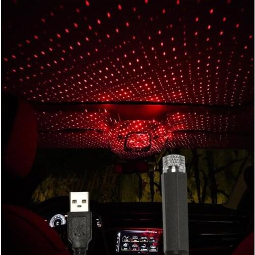Car LED USB Roof Star Night Light For Audi A1 A2 A3 A4 A5 A6 A7 A8 B6 B7 B8 C5 C6 C7 S3 S5 S6 S8 SQ5 R8 RS5 RS7 RS3 Q1 Q3 Q5 Q7