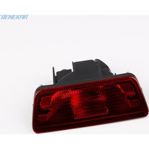 Benekar Rear Tail Bumper Center Reflector Red Fog Lamp Light for Nissan X-Trail 2014-2016