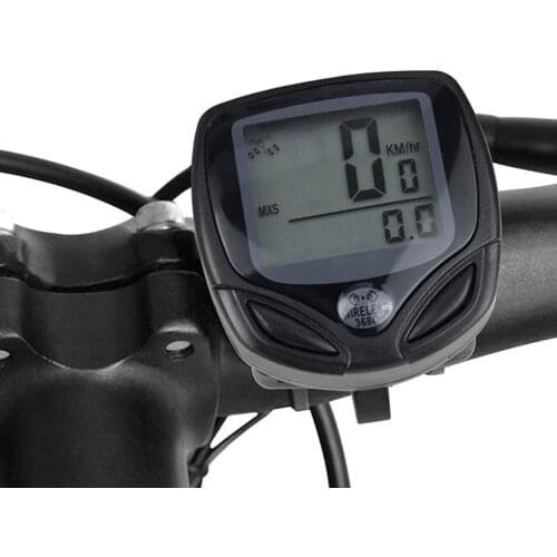 Bicycle Speedometer Wireless Cycle Odometer Waterproof Speed Recorder Portable Luminous Screen Speedometer Cycling Accessories