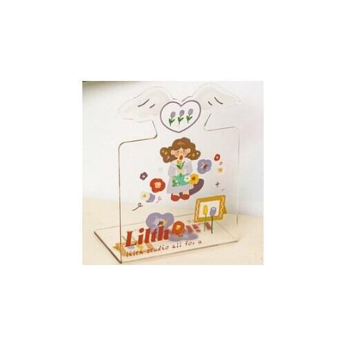 Four kinds of simple and lovely patterns can choose bearing strong not easy deformation of multifunctional desktop bookstand J06