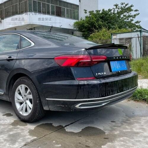 For Volkswagen Passat 2019+ high quality Carbon Fiber rear boot Wing Spoiler Rear Roof Spoiler Wing Trunk Lip Boot Cover