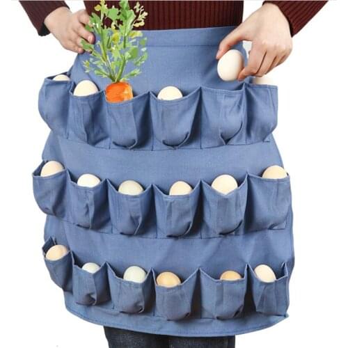 Giant Size Eggs Collecting Gathering Holding Apron Duck Goose Eggs Housewife Kitchen Home Workwear Kitchen Supplies Chicken Farm