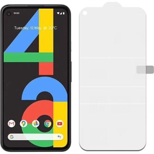 20D Hydrogel Film for Google Pixel 5 4 3 3A 4A Full Cover TPU Screen Protector for Google Pixel 5XL 4XL 3XL 3A XL Guard Gel