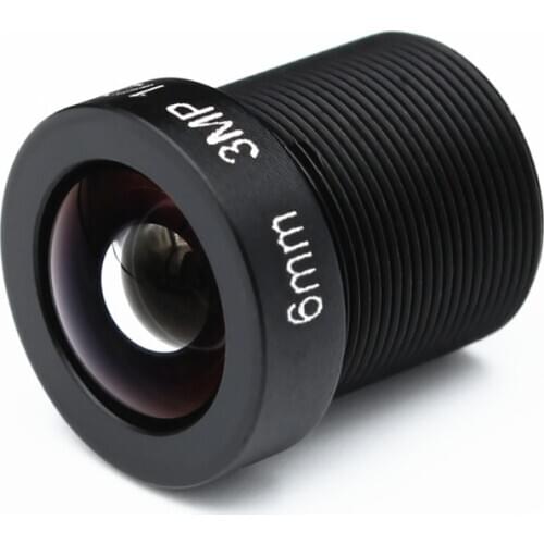 10X HD 3MP 6mm Fixed Iris M12 MTV IR Board 1080p IP CCTV Lens M12*0.5 for Security CCD Camera