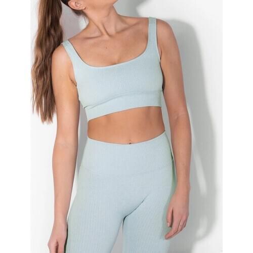 Seamless Yoga Set Women Fitness Sport Suits GYM Set Sportswear Shirts High Waist Running Girl Leggings Workout Pants Female Bras