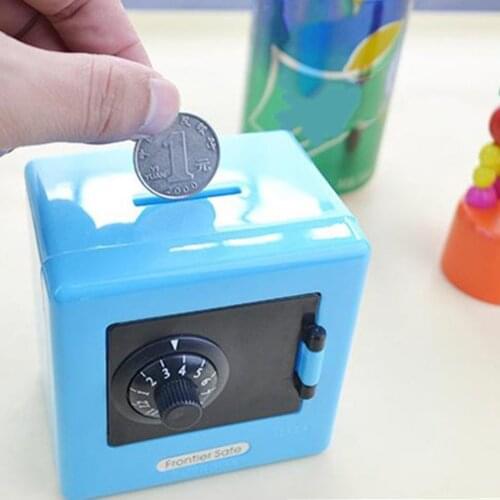 Creative Mini Money Box Code Piggy Bank Money Storage Box Cash Safe Deposit Box Combination Lock Money Coin Saving Children Toy