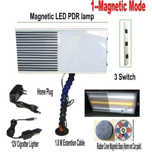 Magnetic Style LED PDR Lamp Dent Repair Tools Dent Detector PDR light Master PDR kit lamp board PDR line Board