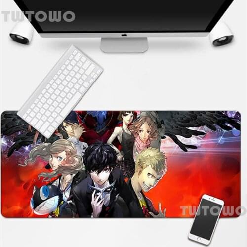 My Favorite Anime P5 P Persona 5 Mouse Pad HD Gaming Keyboard Pad Desk Mat MousePad Desktop Mouse Pad Mouse Mat Gamer Mouse Pad