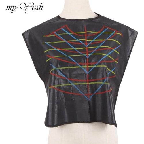 70x45cm Pro Salon Hairdressing Barber Cape Waterproof Anti-static Hair Cutting Gown Apron Dyeing Perming Cloth Hairstyling Tools