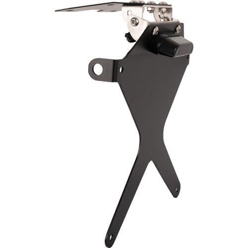 Motorcycle Adjustable License Plate Bracket Number Frame Holder Tail Tidy with Light For Yamaha MT 09 2014-2016 2015