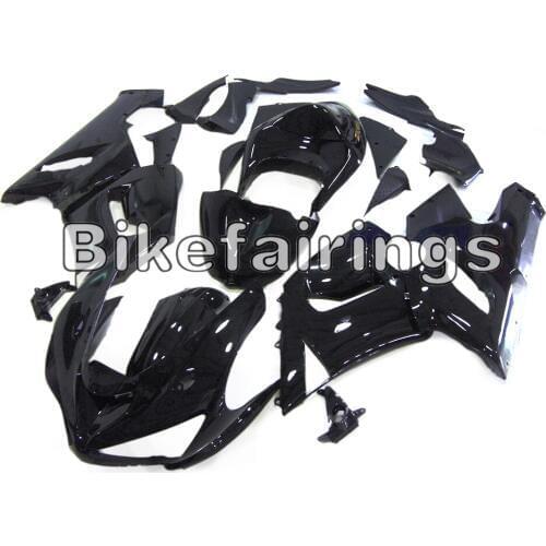 Complete Black Fairing Kit Fit For ZX-6R 2005 2006 ZX636R 636 05 06 Injection Bodywork Kit New Hulls