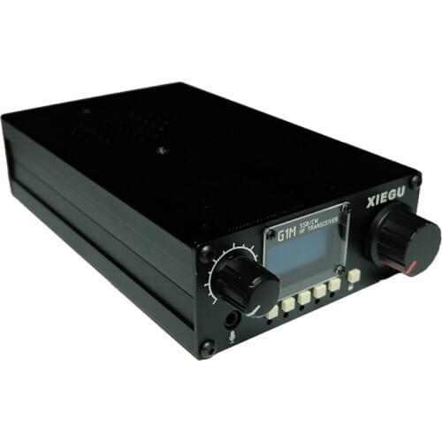 HF Transceiver XIEGU G1M 0.5-30MHz SSB/CW 5W Moblie CB Radio Sister Ham Radio Walkie Talkie 10km more X1M