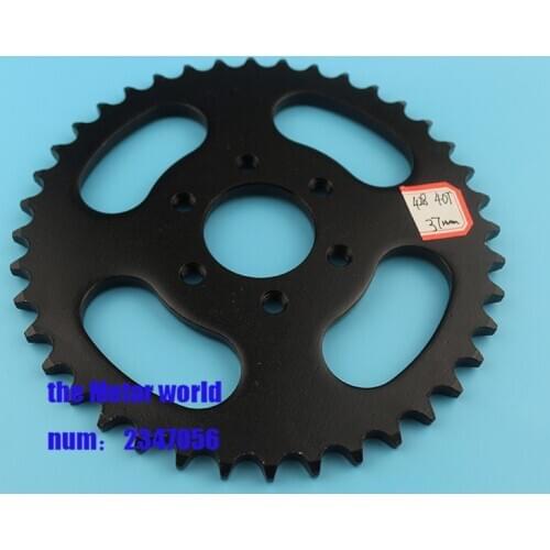 40T 40 Teeth 428 37mm Rear Chain Sprocket for 150cc 250cc ATV Pit Dirt Bike