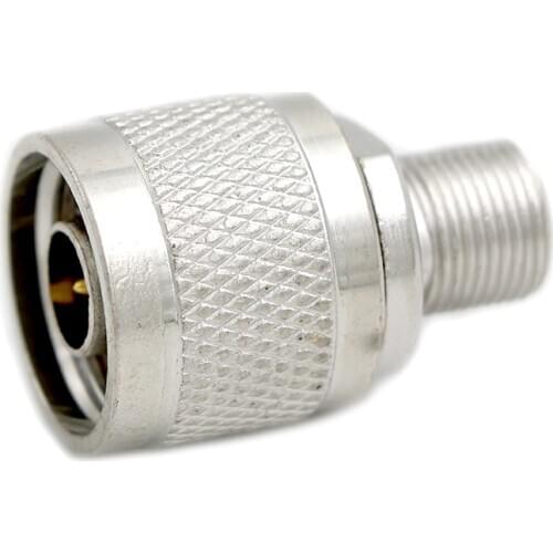 1pcsN-Type N Male Plug to F Female Jack RF Coaxial Adapter Connector Free shipping