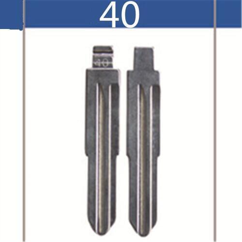 2 Pcs Uncut Replacement Car Key Blade for CHEVROLET EPICA Key No.40 BLANK BRASS Car Key Blade