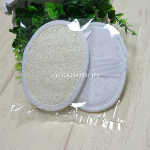 500pcs Natural Loofah Bath Brushes Body Scrubber Shower Body Washing Sponge Scrubber Exfoliator