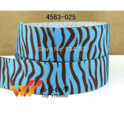 Free shipping 50 yard per size printed grosgrain ribbon 4563