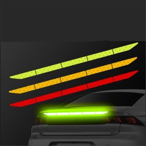 Car trunk decorative reflective strip for Motocross Enduro Benelli Leoncino Vespa Scooter Cb 190R Motard M72 Bajaj Pulsar Ns 200