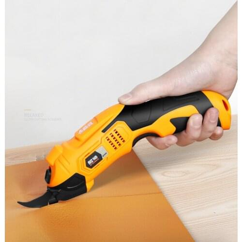 EU/US Electric Scissors Multipurpose Fabric Leather Cloth Cutting Cordless Chargeable Fabric Sewing Handheld Scissors