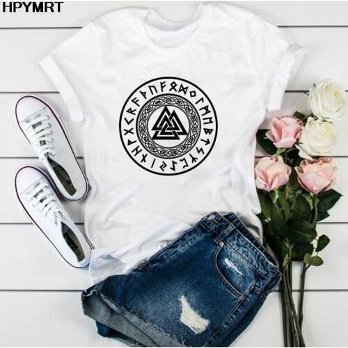 New T shirt Women Mysterious magic graphics Printed Fashion T-Shirt Harajuku Casual Ladies Short Sleeves Female T-Shirts Clothes