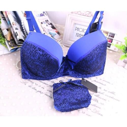 Lint sexy lace great size bra sets E F D large cup 34 36 38 40 noble solid cup push up bra bh sets women,Brand upscale bhs B3