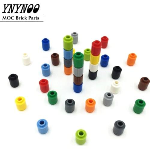 330PCS Bricks Round Series Parts 3062 Brick Round 1x1 Open Stud MOC Building Blocks Particels DIY Eduactional Toys Children Gift