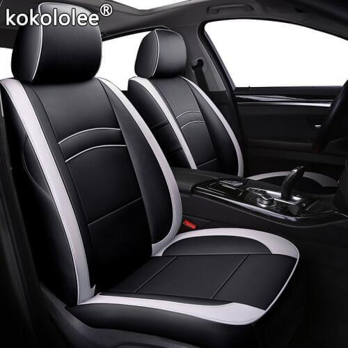 Kokololee leather car seat cover for HYUNDAI Sonata Elantra Accent Tucson i30 ix35 ix25 LAFESTA ENCINO make Automobiles Seats