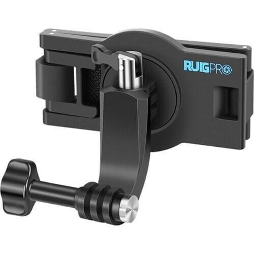 360 Degree Rotary Backpack Clip Mount for Gopro Hero 9 8 7 6 5 4 3 Sjcam Shoulder Belt Action Camera Accessories