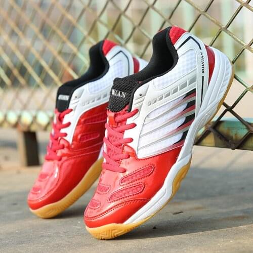 New Breathable Badminton Shoes Men Women Professional Badminton Sneakers Size 36-45 Light Weight Tennis Sneakers Ladies