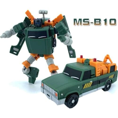 MS-Toys Transformation MS-B10 MSB10 Hoist Crane Mode Mini Action Figure Robot Toys