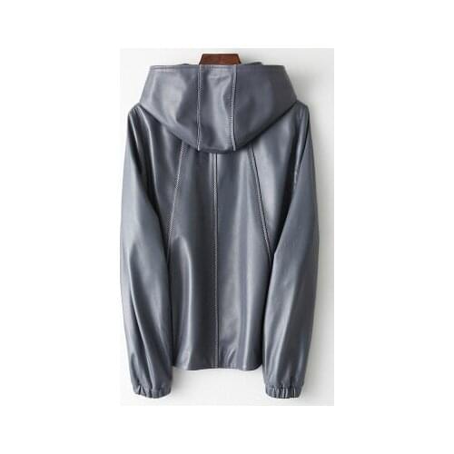 New 2022 Fashion Genuine Sheep Leather Jacket H244