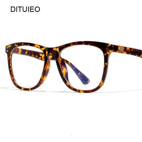 Leopard Computer Glasses For Men Women Anti Blue Light Blocking Eye Glasses Radiation Protection Gaming Eyeglasses Anti Blue